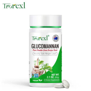 Faith Trorexl Glucomannan Supplements – 100 Tablets of Pure Konjac Root for Healthy Weight Loss & Appetite Control