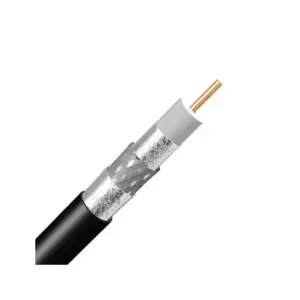 Tronic Estia Television Cable Wire Black RG6 100MTR RG 6100