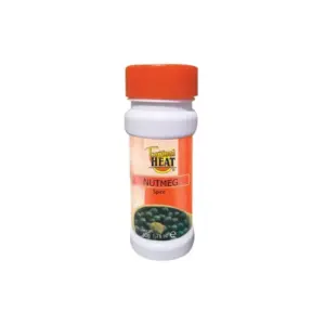 Tropical Heat Nutmeg Ground 50g, Antioxidant Activity, Antimicrobial Activity, Anti-inflammatory and Analgesic Activity (Pack of 6)