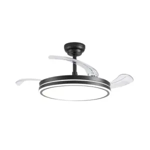 Tronic Estia Ceiling Fan LED with Fan Indoor 1070mm 30W KD1707-BK