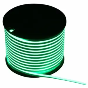 Tronic Estia Striplight Slim Size LED with Nero 8x18mm Green 100M, Flexible Decorative Lighting, DS NERO-GR