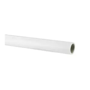 Tronic Estia PVC Conduit Pipe 20mm White CP PIPE-20-WH