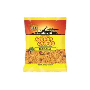 Tropical Heat Kenyan Chevda Masala 340g, High Quality, Super Taste, Perfect Balance of Crunch and Robust Flavour (Pack of 6)