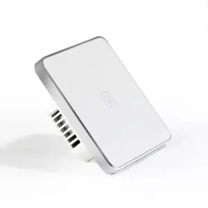 Tuya Smartlife ZigBee Touch Switch, Silver Frame, 1 Gang
