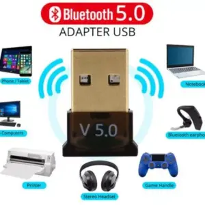 Faith USB Bluetooth Adapter 5.0 Bluetooth Dongle Music Sound Receiver Adaptador Bluetooth Transmitter For Computer PC Laptop