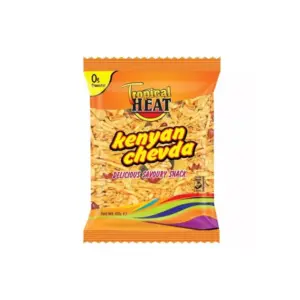 Tropical Heat Kenyan Chevda Original 150g, High Quality, Super Taste, Perfect Balance of Crunch and Robust Flavour (Pack of 6)
