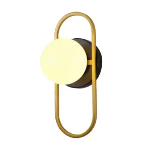 Tronic Estia Wall Light 1xE27 Gold Decorative Indoor Lighting PL 1162-01-GO