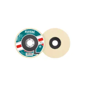 Total Tools Total Wool Felt Disc, Disc Flap 115x22.22mm TAC671151