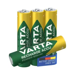 Varta Rechargeable Battery 800mAH AAA 4pcs 9071