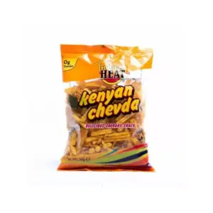 Tropical Heat Kenyan Chevda Original 50g, High Quality, Super Taste, Perfect Balance of Crunch and Robust Flavour (Pack of 24)