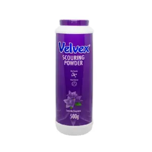 Velvex Scouring Powder, Lavender Scent, 500g, Pack of 12 Pcs