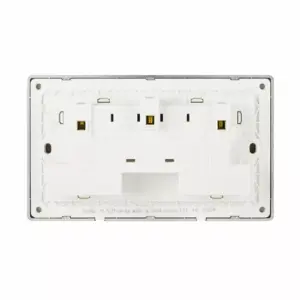 Tronic Estia Universal Switch Socket Twin 13A Grey TS 5213-UN-GY