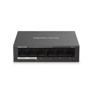 TP-Link Tp Link Mercusys Desktop Switch 6-Port 10/100Mbps with 4-Port PoE+ MS106LP