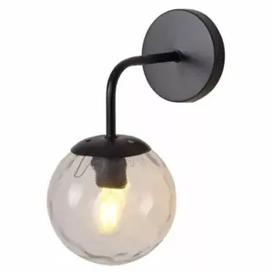 Tronic Estia Wall Light 1*E27 BK Indoor Lighting PL 1161-01-BK