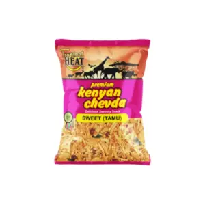 Tropical Heat Kenyan Chevda Sweet Tamu 50g, High Quality, Super Taste, Perfect Balance of Crunch and Robust Flavour (Pack of 24)