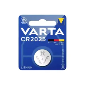 Varta Energy Lithium Battery Button Cell 3 V, 1s, 165 mAh, CR2025