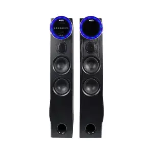 Von Active Speaker 2.0CH, 300W RMS, 10” Woofer, Bluetooth, USB/SD/FM, Karaoke, Black, VAS3002BEK
