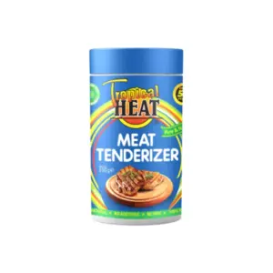 Tropical Heat Meat Tenderiser 100g, Gluten Free, Trans & Cholesterol Free, Low in Sodium, No Artificial Additives (Pack of 6)