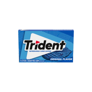 Trident Original, Spearmint, Topical and Island Berry Lime Sugar Free Chewing Gum 1 Outer (Pack of 168Pcs)