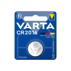 Varta Non-rechargeable Lithium Battery 1s, 3 V, 850 mAh, CR2016