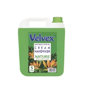 Velvex Handwash Cream, Nature Collection, Refill Bottle, 5L