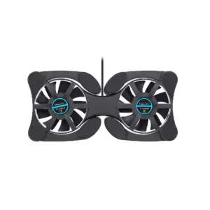 Generic Fordable USB Laptop Cooling Fan DC 5V