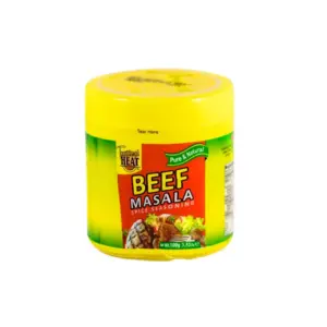 Tropical Heat Beef Masala 100g, Made With Authentic Indian Spices, Adds Authentic Flavor, Easy To Use (Pack of 6)