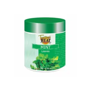 Tropical Heat Mint Rubbed 20g, Anti-viral, Antioxidant, Antifungal & Antiyeast (Pack of 6)