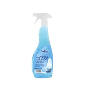 Velvex Window Cleaner, Ocean Fresh, 530ml, Pack of 6 Pcs