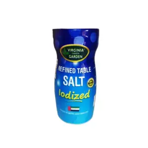 Virginia Green Garden lodized Salt Jar 700g (Pack of 12pcs)