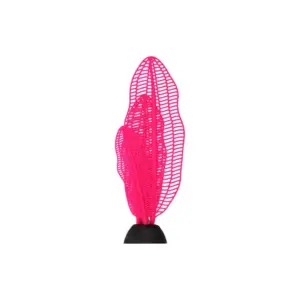 Generic Vibrant Plastic Plant Net Grass Silicon Aquarium Décor