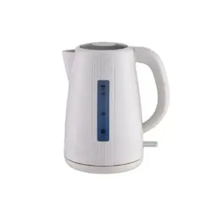 Venus Jug Kettle 1.8L, 2200W, Auto Shut off, Double Side Water Indicator, White Plastic, Boil-Dry Protection, Removable and Washable Filter VCK-1855PG