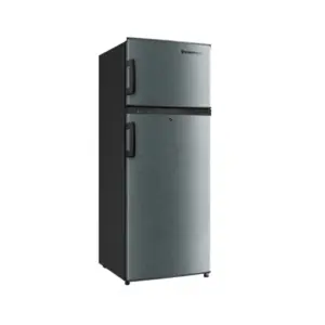 Westpoint Double Door Refrigerator 198L Dark Silver Defrost Inox Finish WRMN-2525