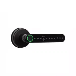 Tuya Smartlife Tuya Smart Lock Rose Set Handle Lock with Fingerprint, Password, App & Key Method S1-Y