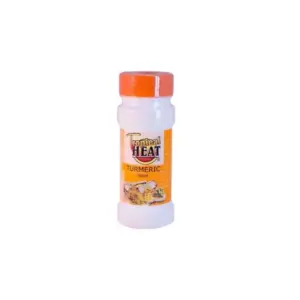 Tropical Heat Turmeric Ground 50g, Soothes Indigestion, Boosts Metabolism, Rich in Antioxidants, Anti-inflammatory Properties (Pack of 6)