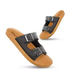 Walkaroo Men's Premium Flip Flops Trendy V-Strap Casual Slippers Lightweight & Extra Cushioned Dailywear WG5307