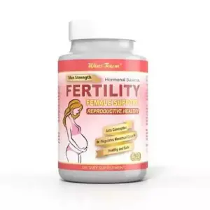 Faith WinsTown Female Fertility Tablet | Dietary Supplement For Conception, Hormonal Balance, And Regulating Menstrual Cycle