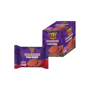 Tropical Heat Rice Cake Chocolate 150g, High Quality, Super Taste, Transfet & Free (Pack of 12Pcs)