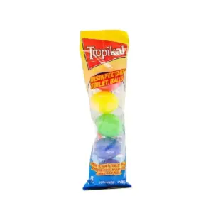 Generic Tropikal Toilet Disinfectant Balls Coloured 200g (Pack of 12pcs)