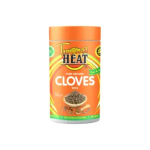 Tropical Heat Cloves Ground 100g, Antioxidant-Rich, Anti-Inflammatory, Antibacterial, No Artificial Additives (Pack of 6)