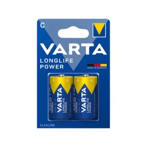 Varta Battery Longlife Power C 2 Pcs Per Pack 23697 (Pack of 10Pcs)
