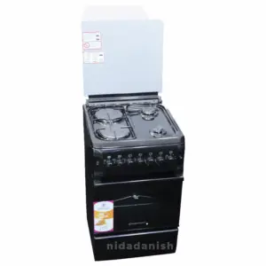 Westpoint Cooker 50x55cm, 2 Gas Burners, 2 Electric Plates with Electric Oven & Grill White WCER5522E0