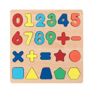 Toys Wooden Educational Puzzle Boards for Toddlers