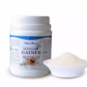 Faith WinsTown Weight Gainer Powder | Dietary Supplement for Muscle Mass, Weight Gain, and Muscle Recovery 450g