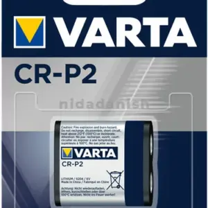 Varta Battery Photo Lithium CR P2 8682