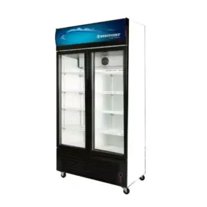 Westpoint Showcase Refrigerator 730L, Double Door, Adjustable Shelves WPFL-7324.T2