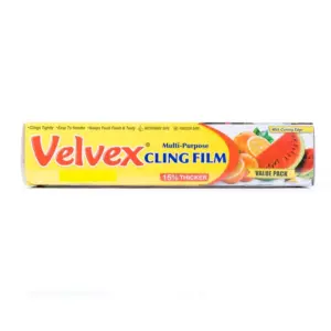 Velvex Cling Film 45cm by 100m Single Roll