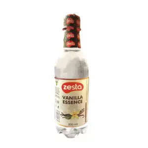 Zesta Vanilla Essence Clear 500ml (Pack of 12Pcs)