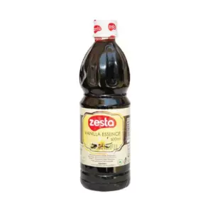 Zesta Vanilla Essence 500ml (Pack of 12Pcs)