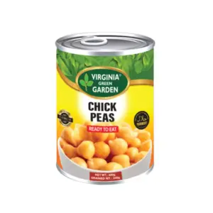 Virginia Green Garden Chick Peas 400g (Pack of 24pcs)